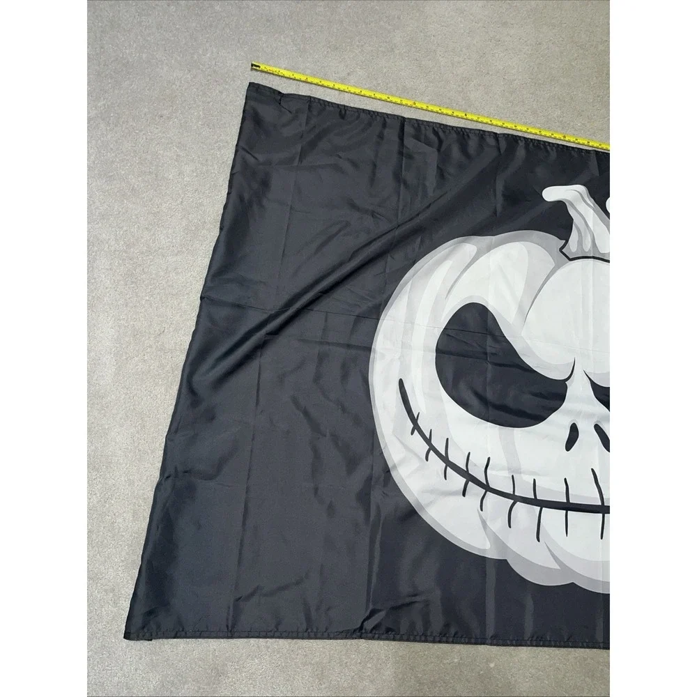 Halloween Flag Outdoor Double Sided Scary Halloween Pumpkin Tapestry‎ Big Decor